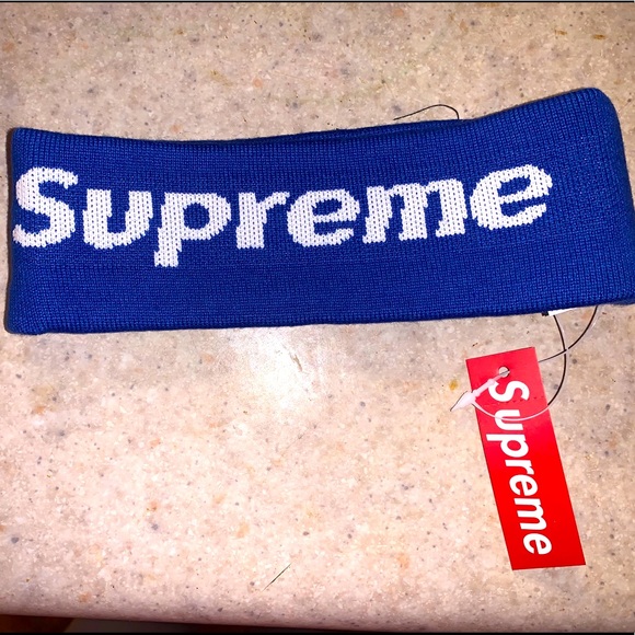 blue supreme headband